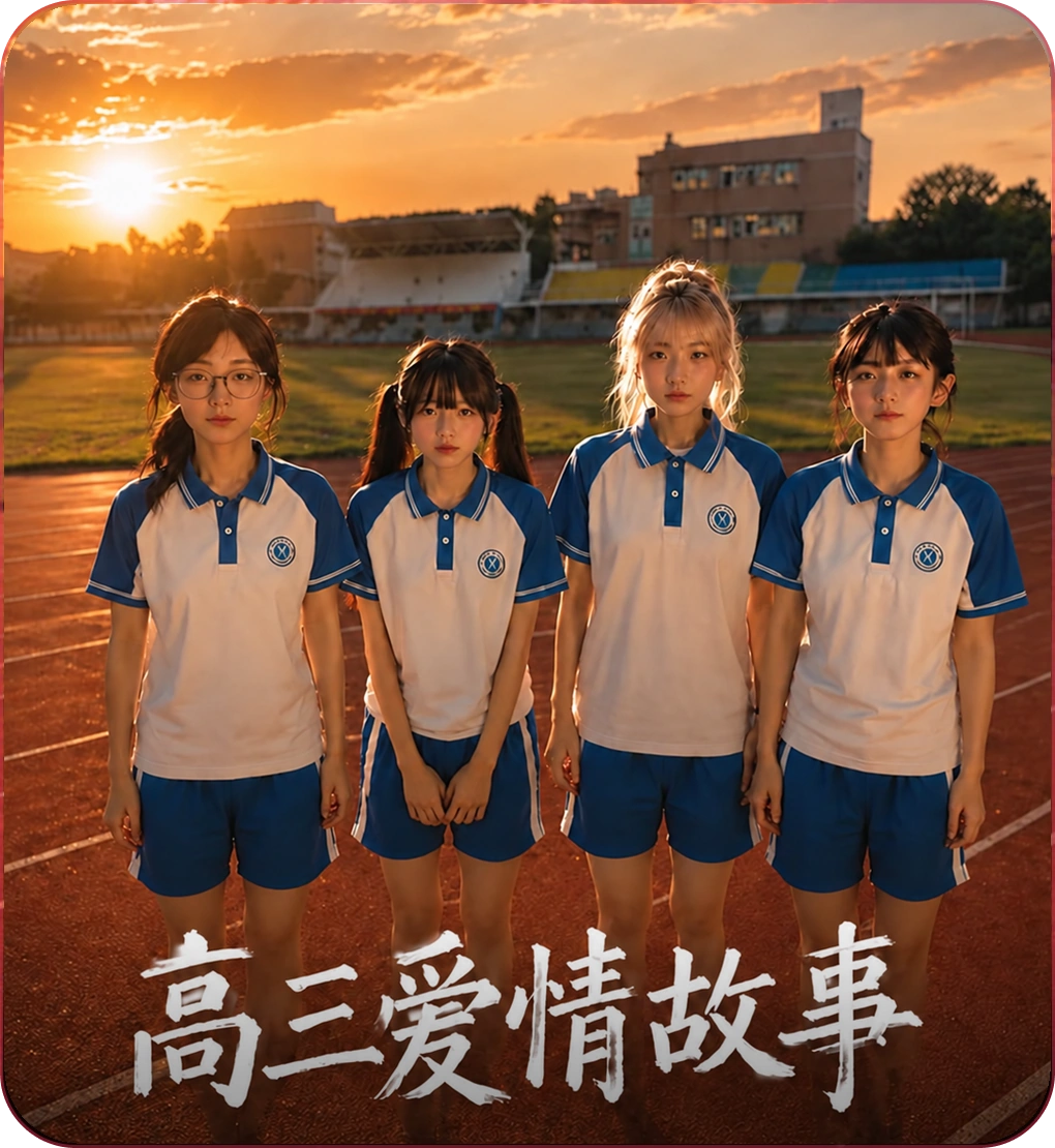 高三爱情故事作品海报