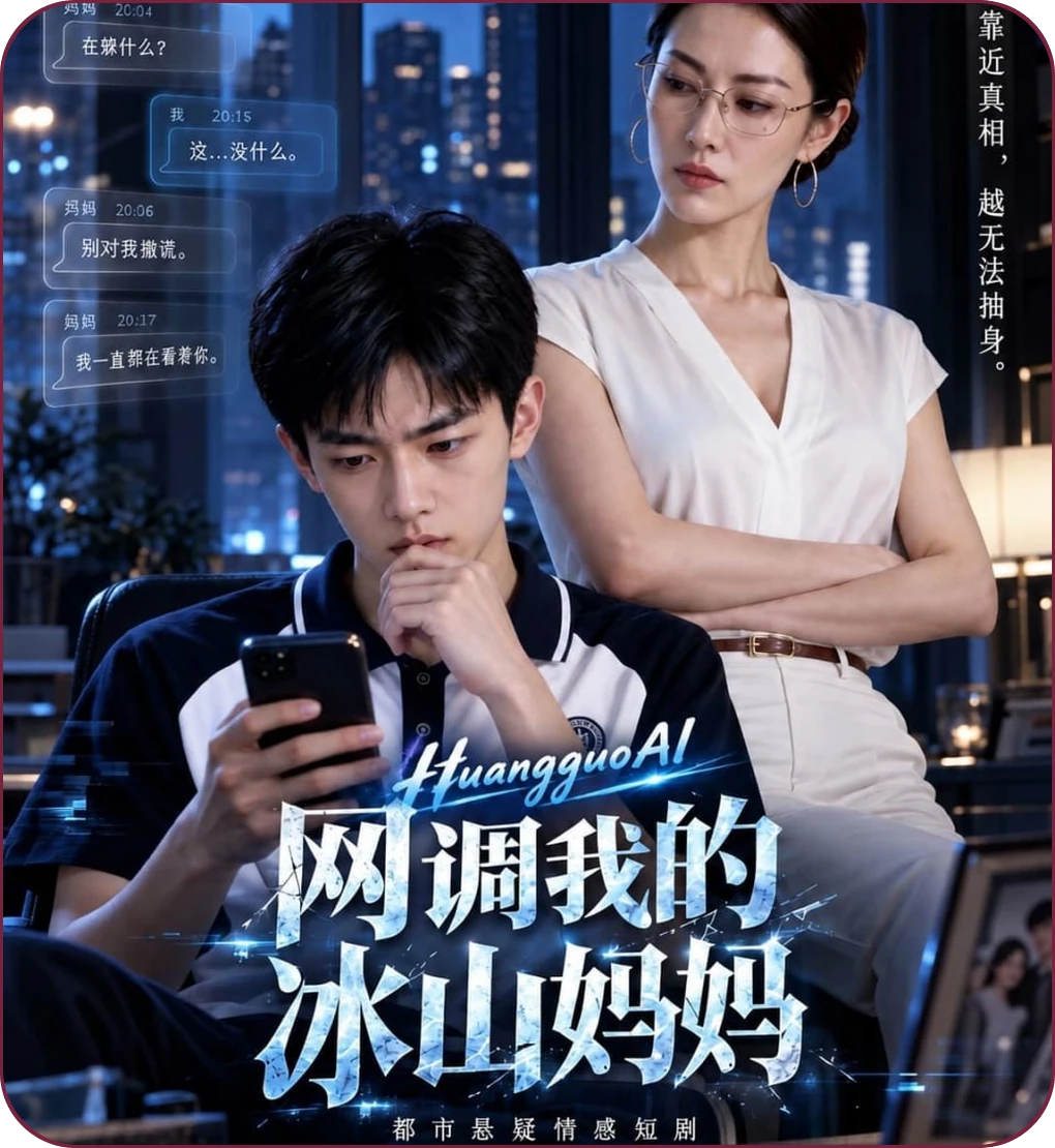 网调我的冰山妈妈作品海报