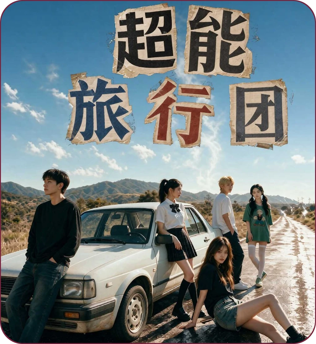 超能旅行团作品海报