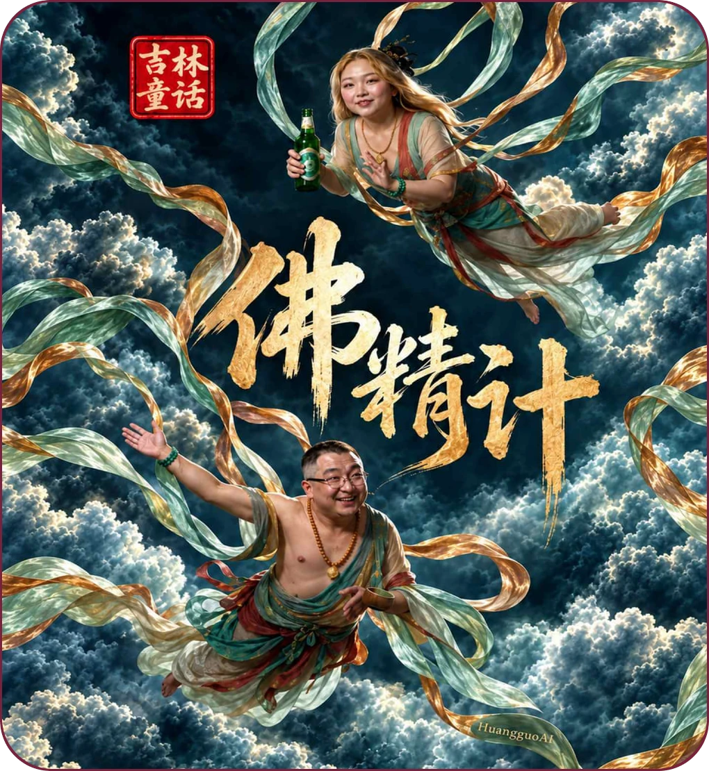 吉林童话 佛精计作品海报